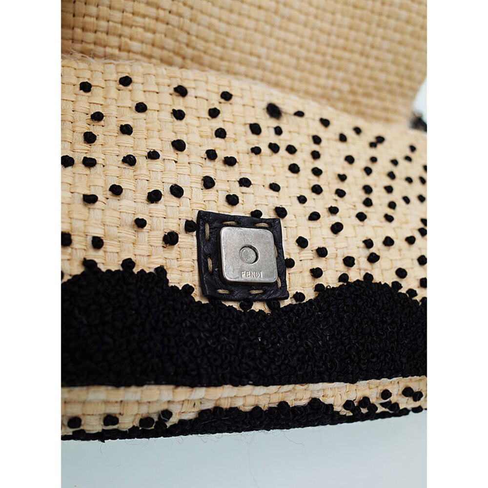 FENDI Selleria Baguette Bag Floral Flower embroidery - Picture 5 of 9